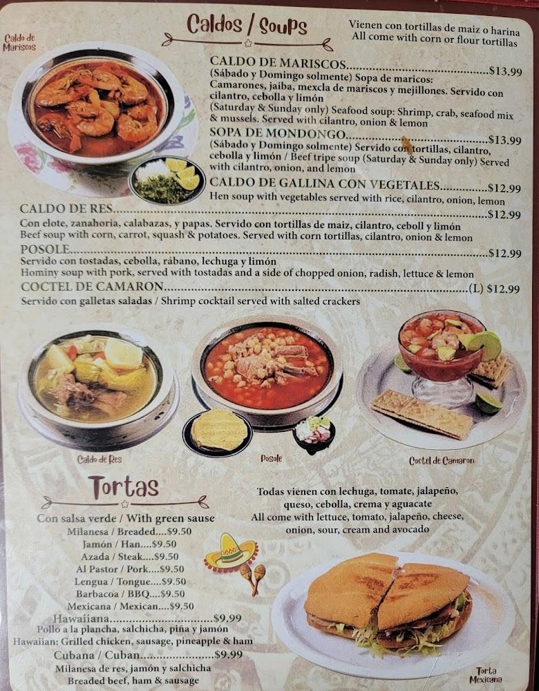 Adriana's Mini Market & Taqueria Menu image 2
