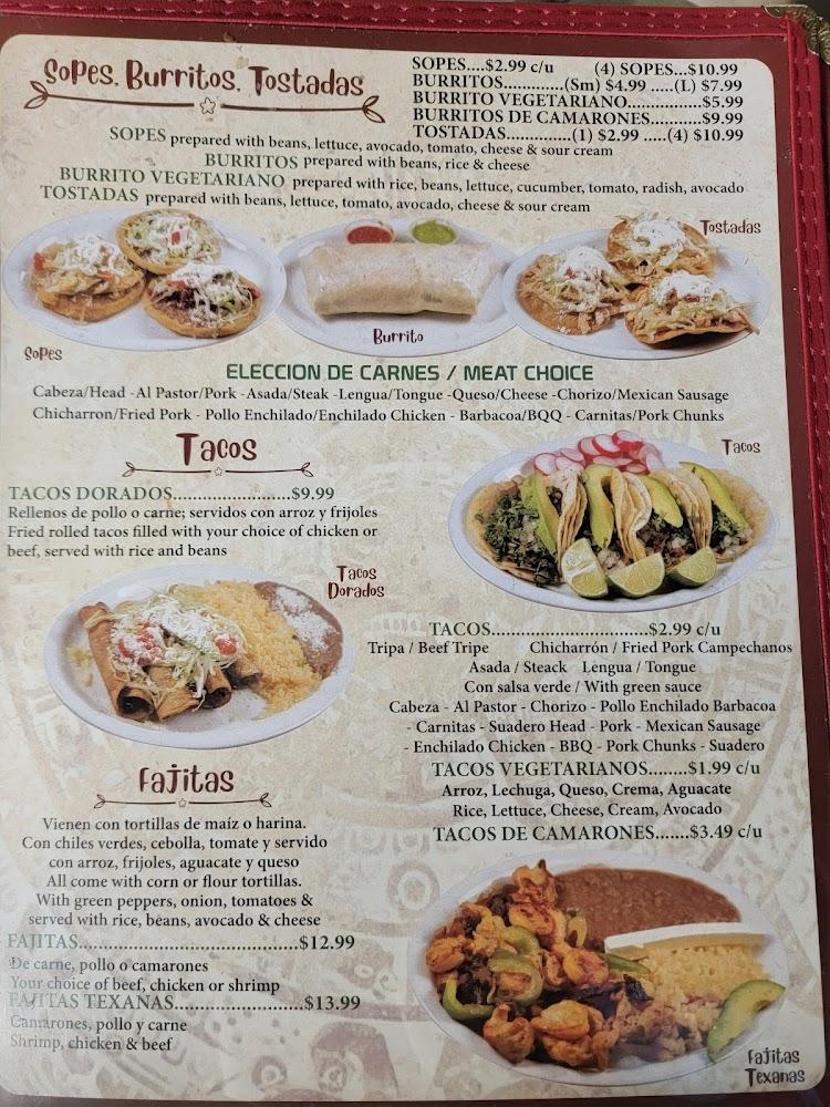 Adriana's Mini Market & Taqueria Menu image 4